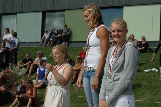 Ilona won op zaterdag brons op de 1000m (Foto met dank aan Frisia)